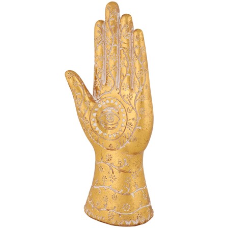 Hamsa Hand Figurine - Resin