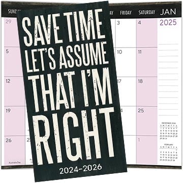 Words to Live By 2024-2026 Pocket Planner