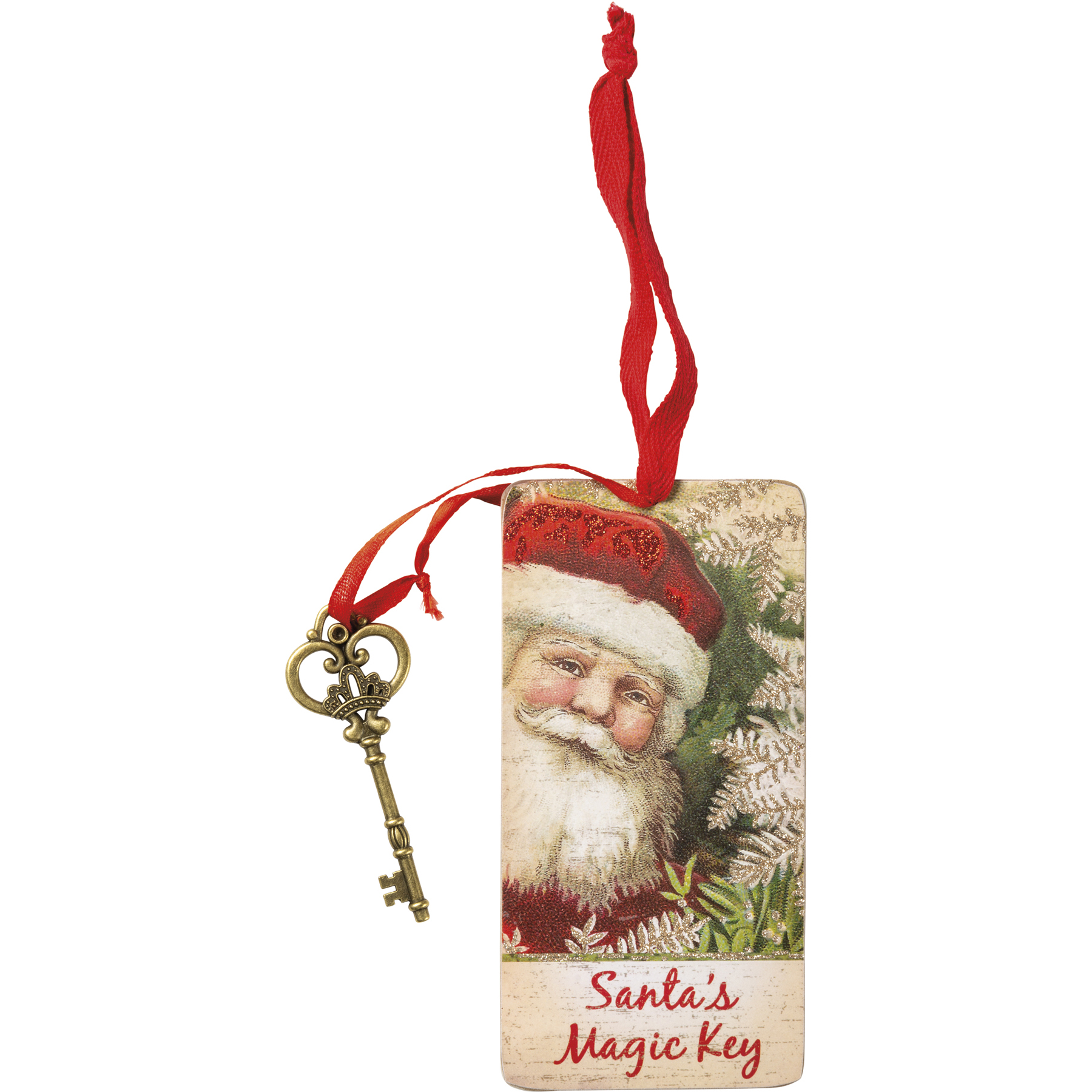 Santa's Magic Key Christmas Ornament
