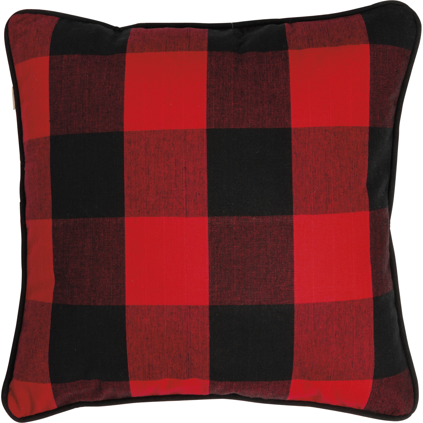 Black check cheap pillows