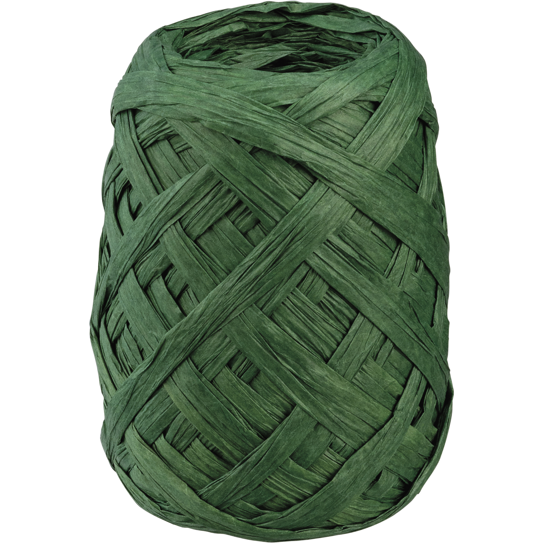 green raffia