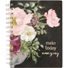 Make Today Amazing Spiral Notebook - Paper, Metal