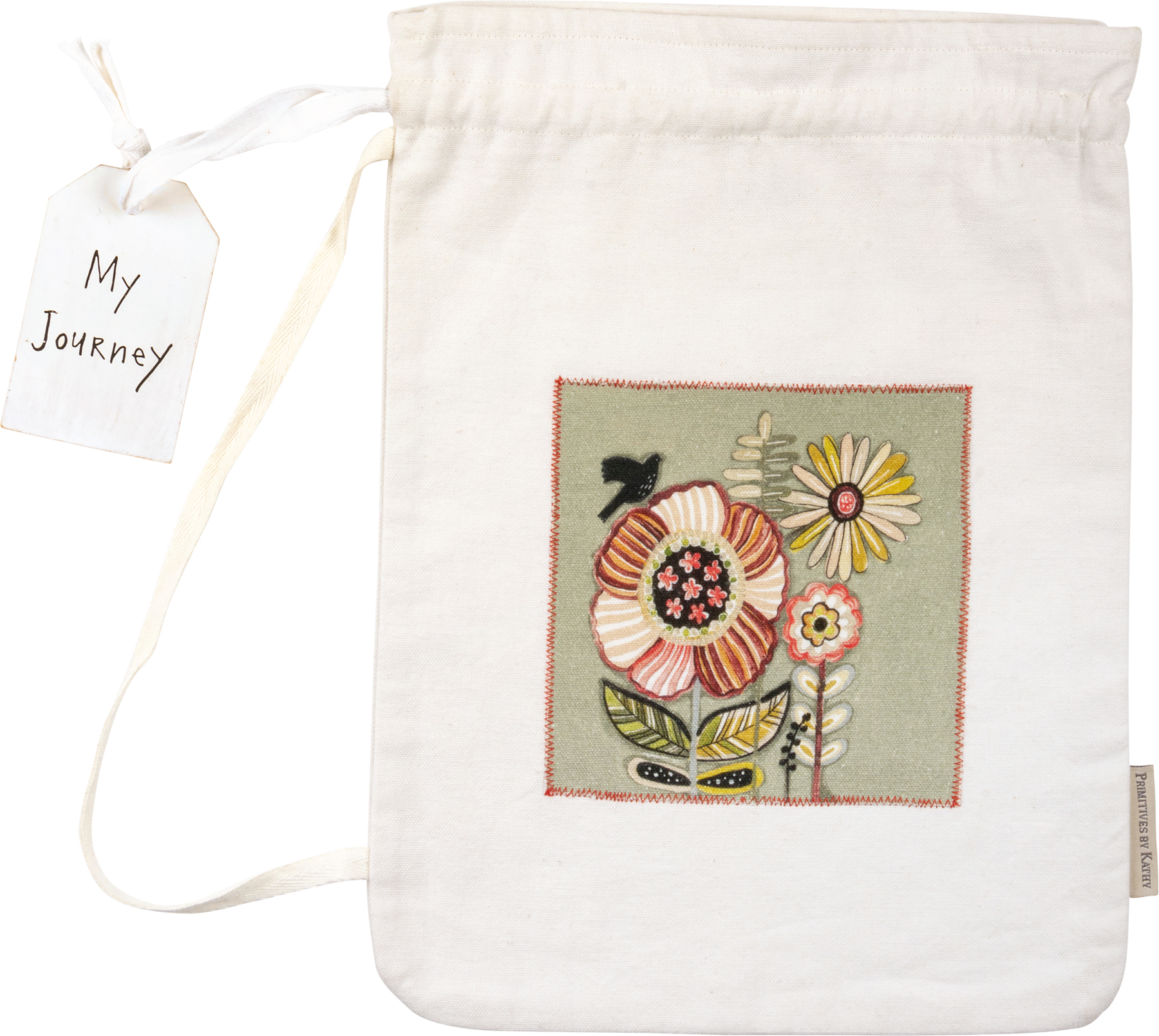Embroidered Mom Wife Nurse Drawstring Bag 