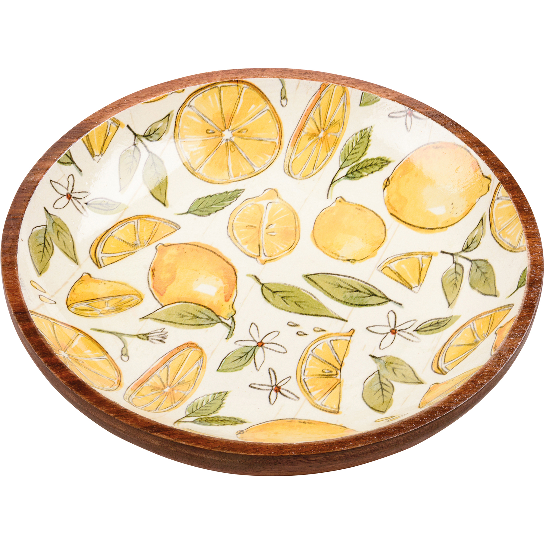 Lots Of Lemons Serving Bowl | Primitives By Kathy