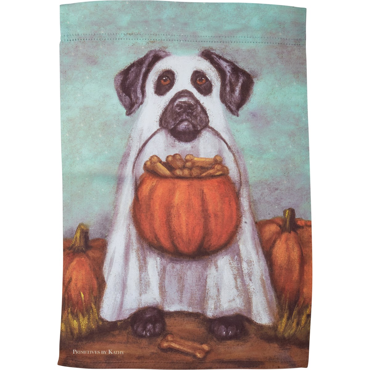 Ghost Dog Garden Flag | Primitives By Kathy