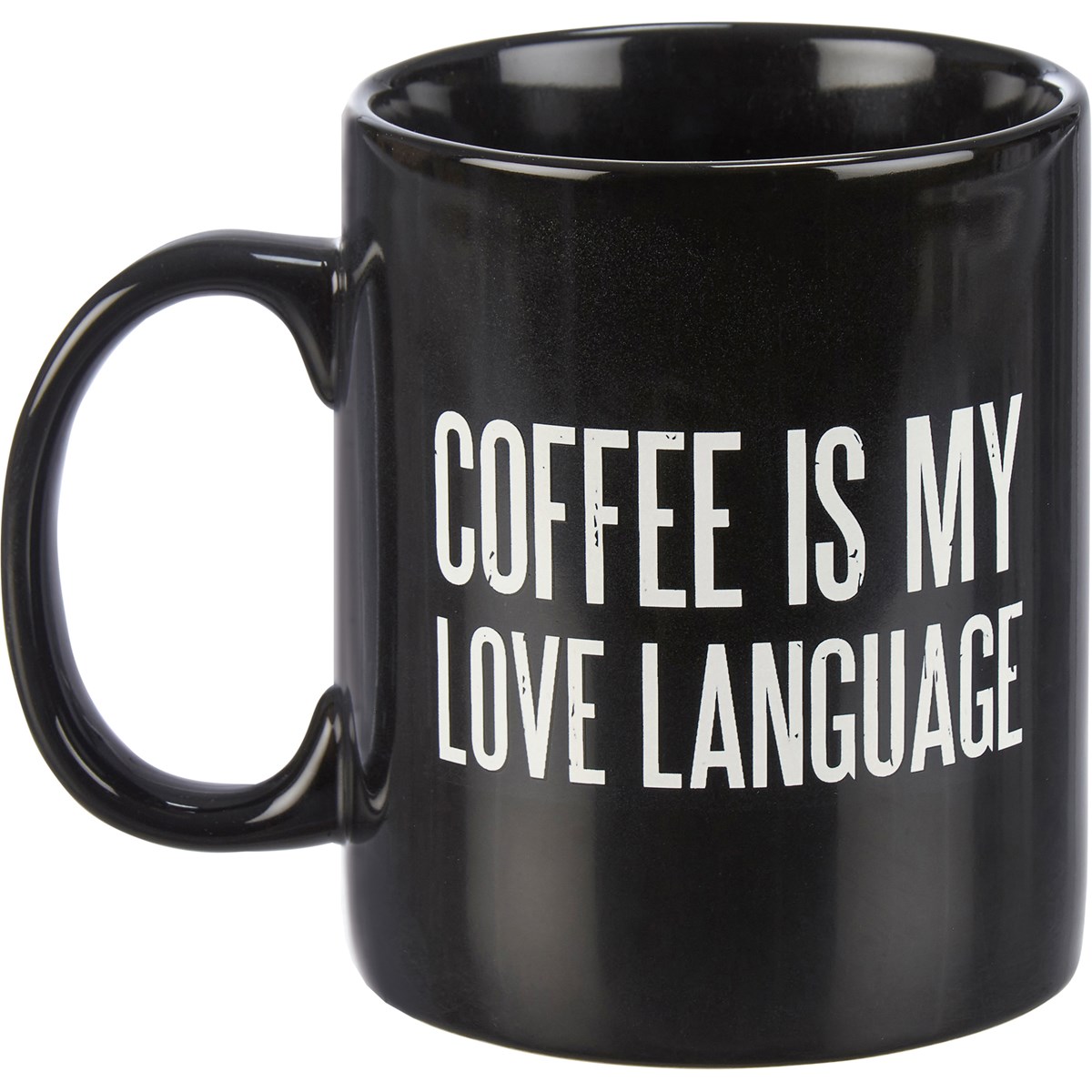 Coffee Is My Love Language Mug - Stoneware