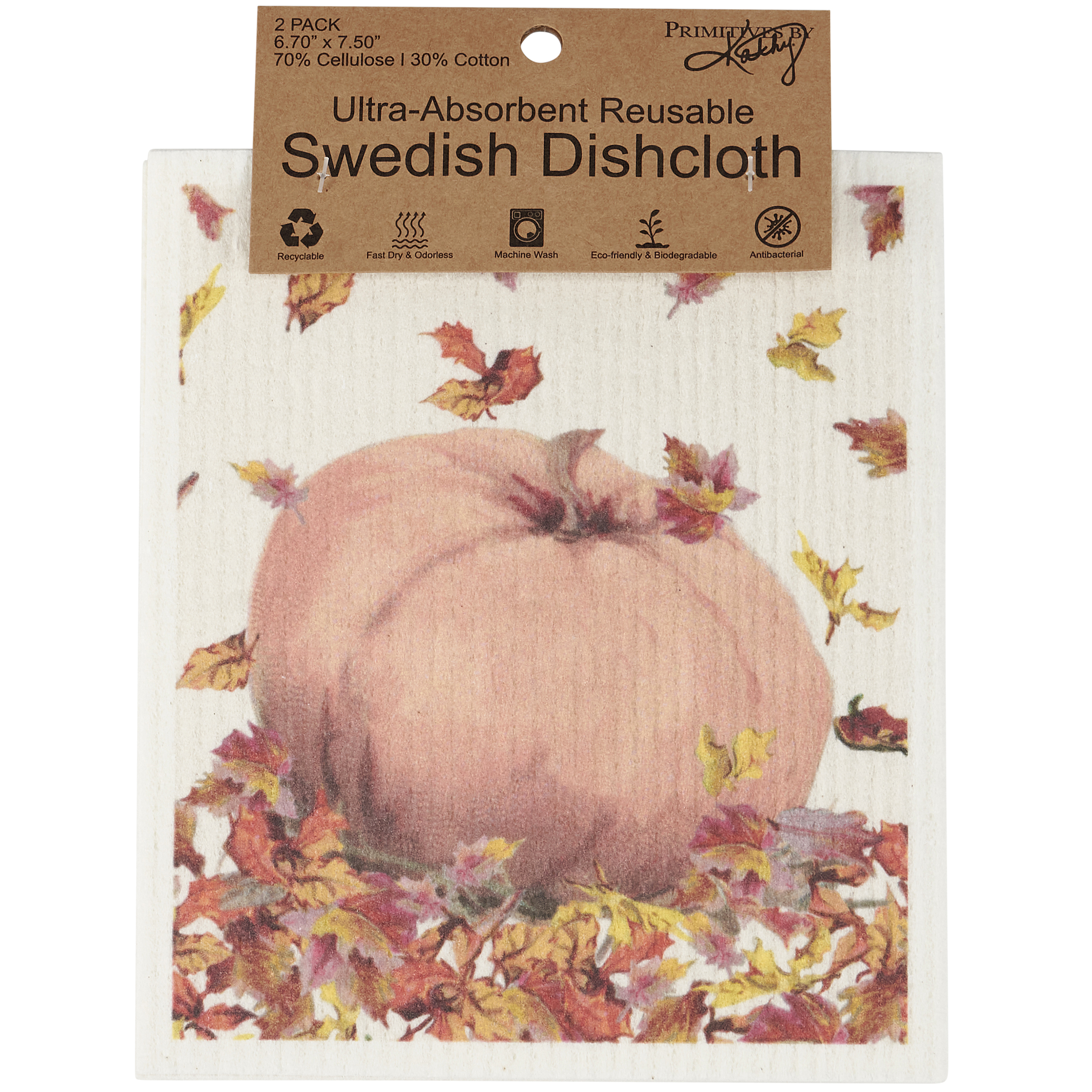 Now Designs Harvest Turkey Swedish Dishcloth