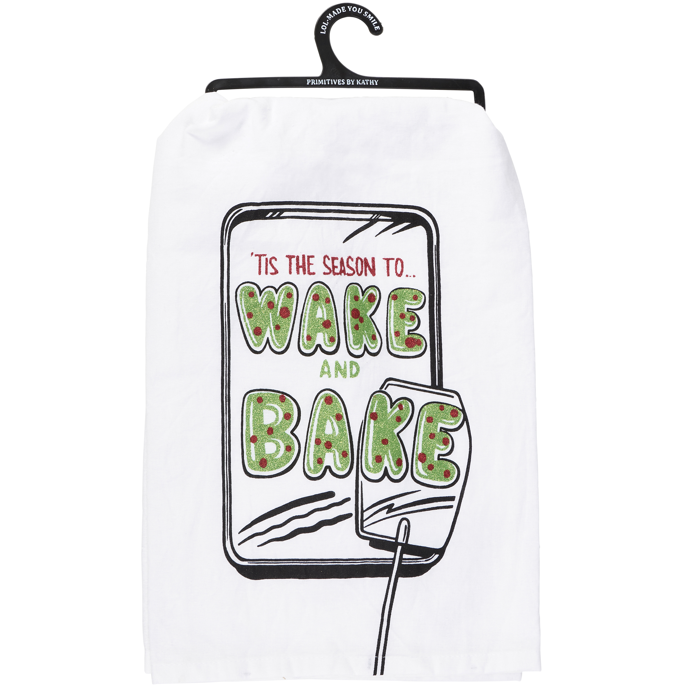 Wake And Bake Kitchen Towel | Primitives By Kathy