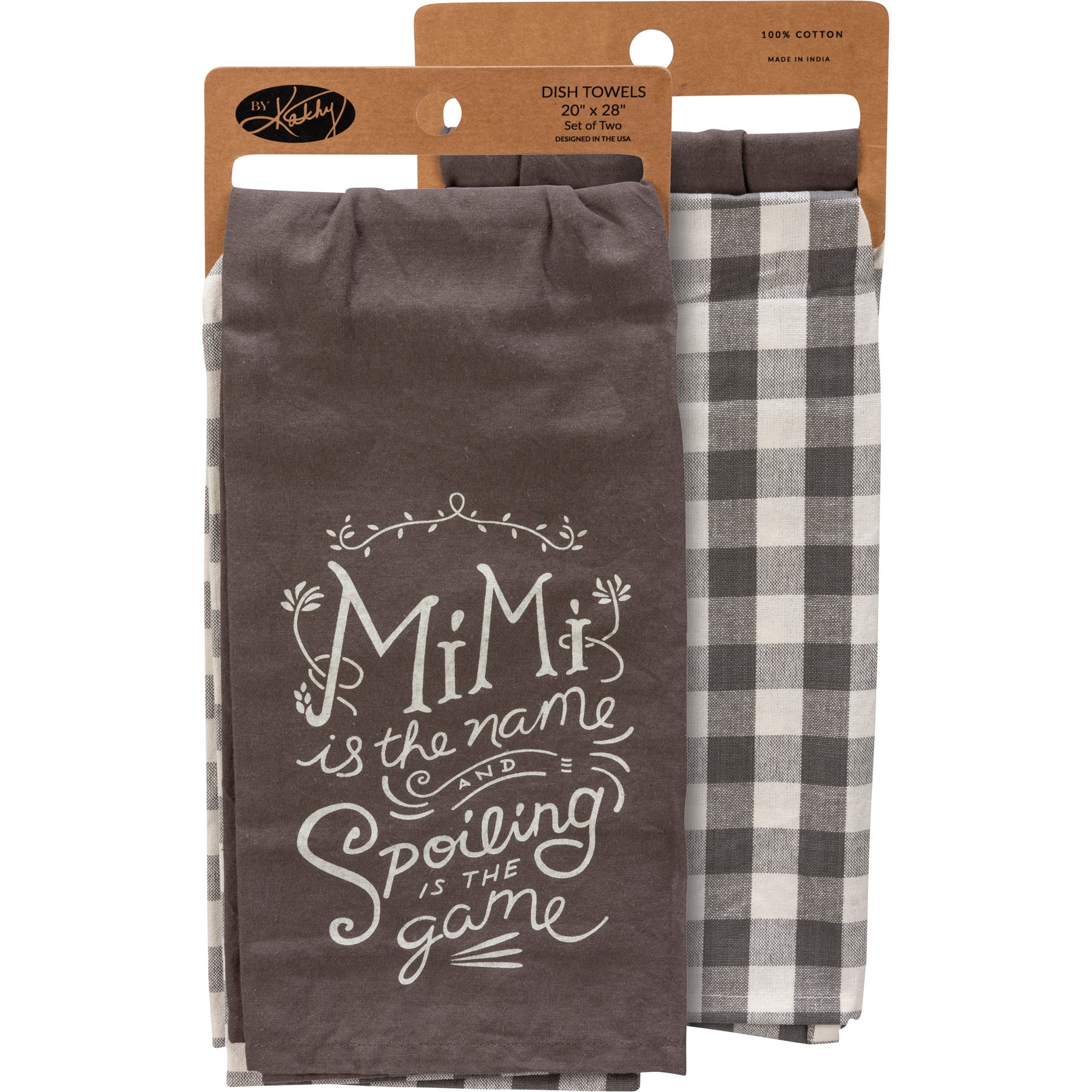 Mimi Kitchen Towel Set Primitives By Kathy   149135 