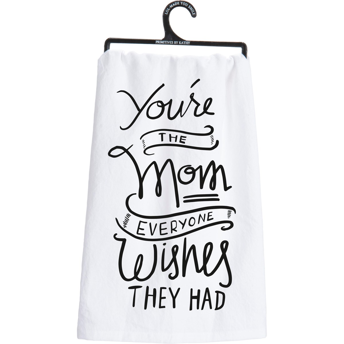 I Love That You're My Mom Pink Floral Multicolored Dish Cloth Towel / – The  Bullish Store