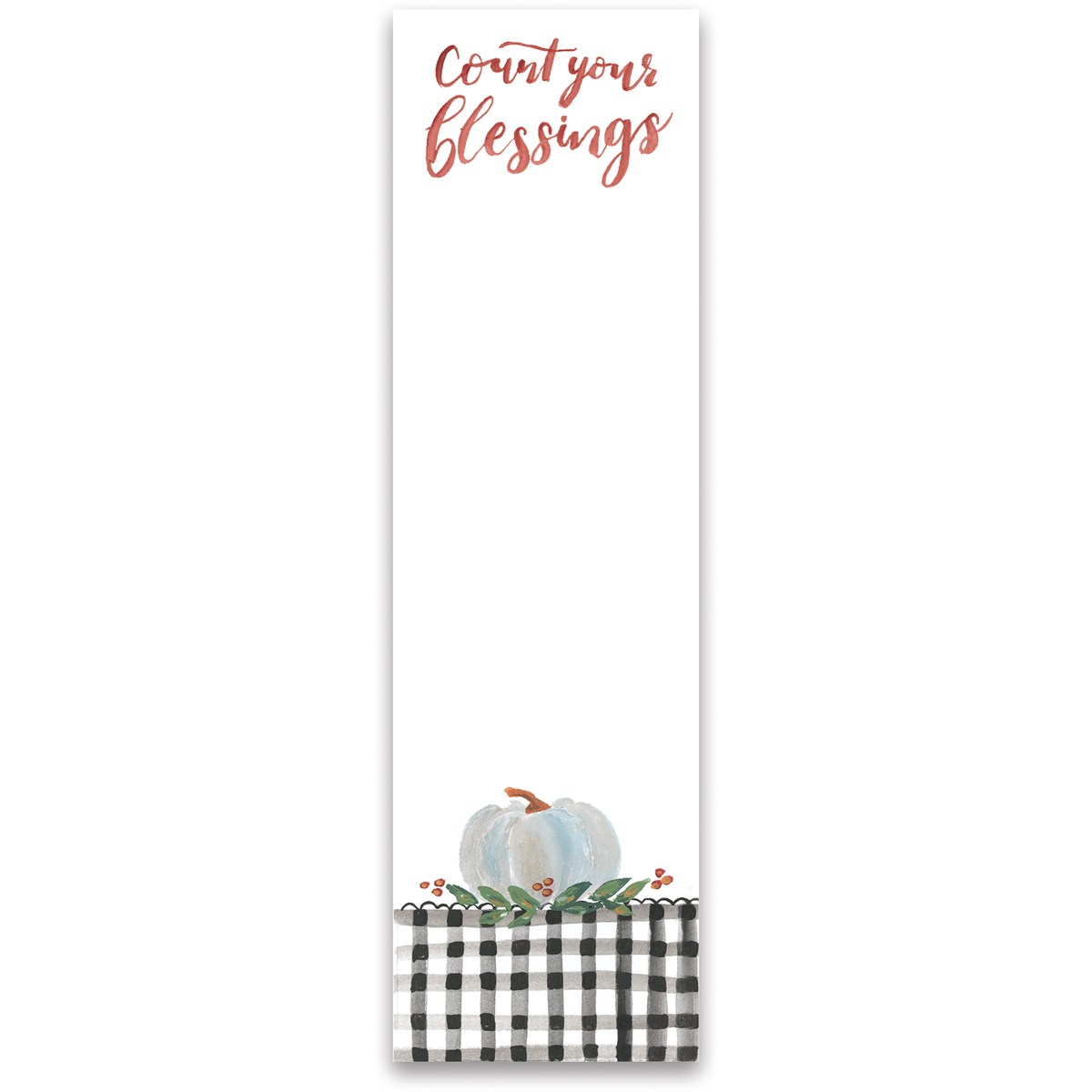 Count Your Blessings Framed Canvas Banner 