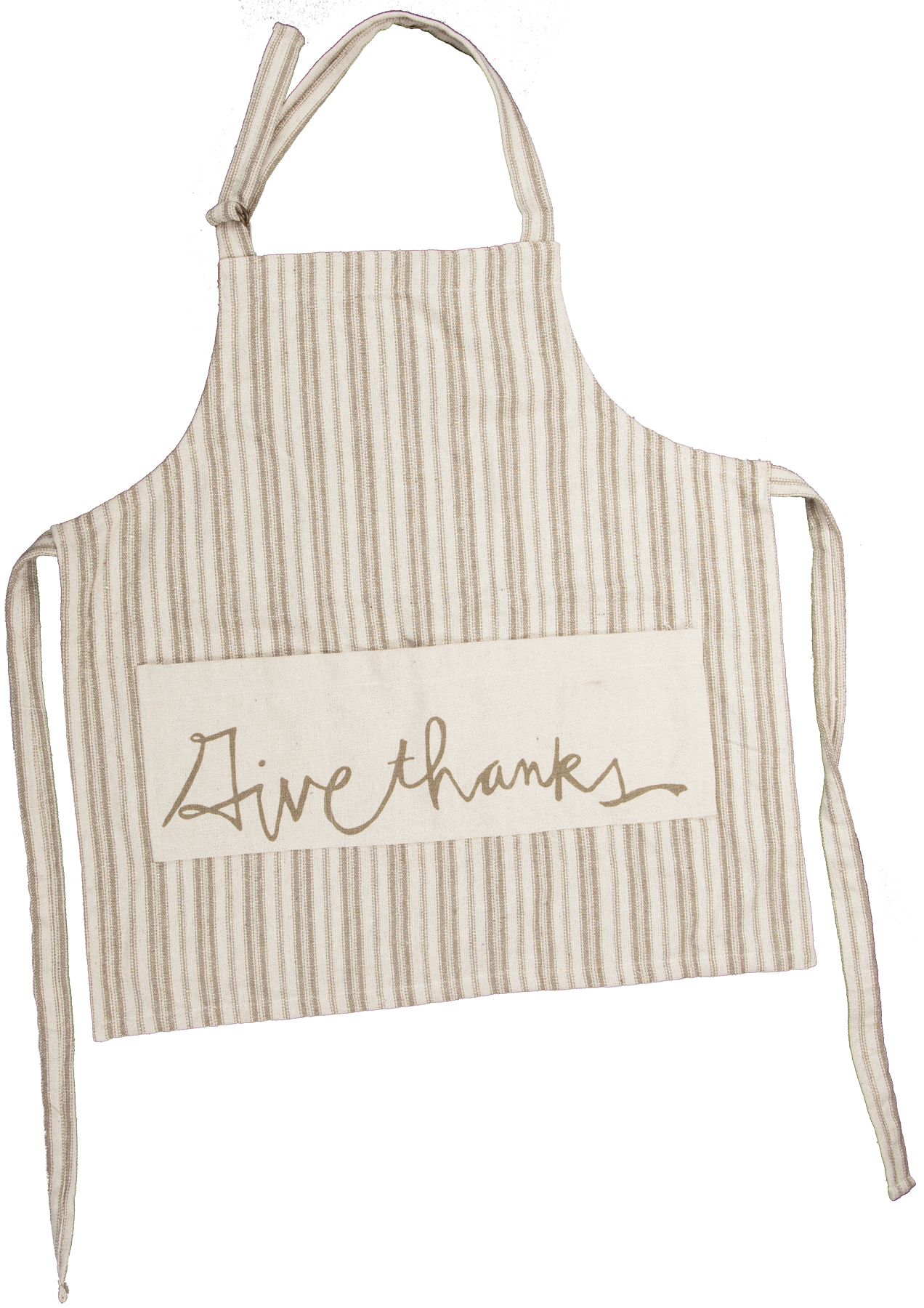 Apron - Give Thanks - Word Art Linens Collection | Primitives By Kathy